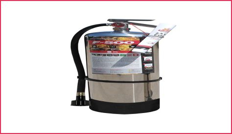 What is a Class B fire extinguisher made of?