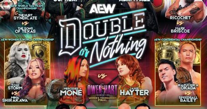 10 Early Predictions For AEW Double Or Nothing 2022
