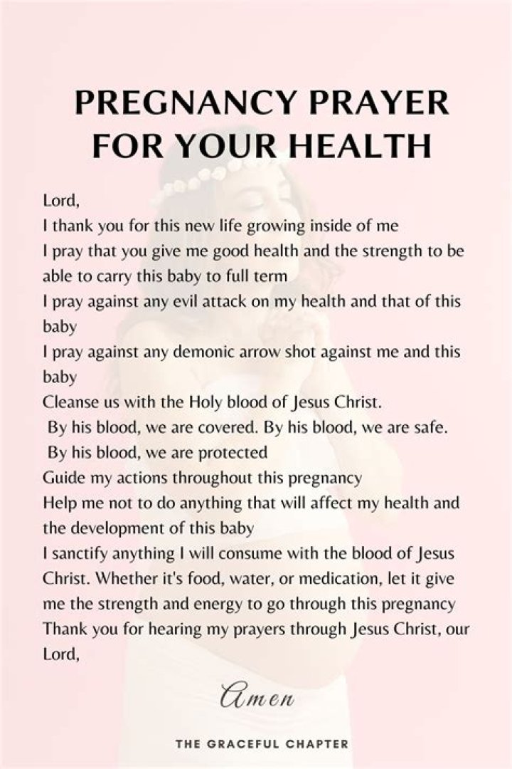 11 Important Prayers For Pregnant Women The Graceful Chapter
