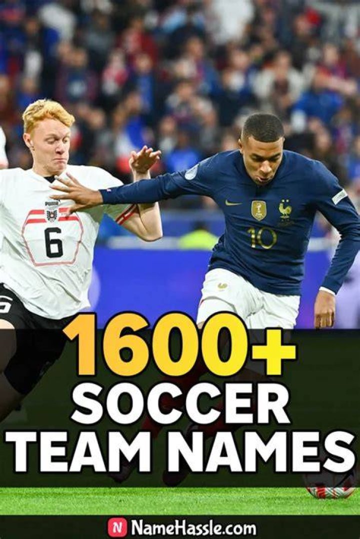 252+ Soccer Team Names Ideas (Good, Funny, Cool, Catchy)