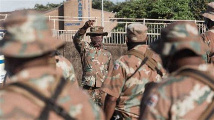 4 SANDF Members Die In Freak Accident After Military Truck Falls On Top of Them In Northern Cape