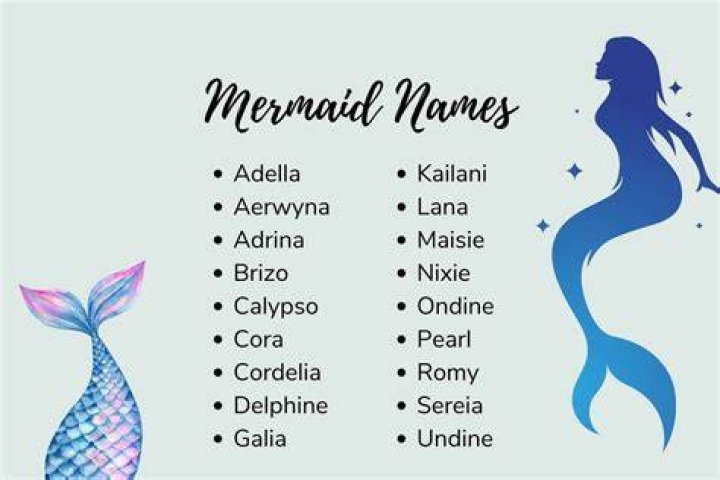75 Mystical Mermaid Names And Their Meanings