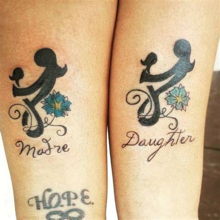 90+ Sweet Matching Mother Daughter Tattoo Designs & Meanings (2018)