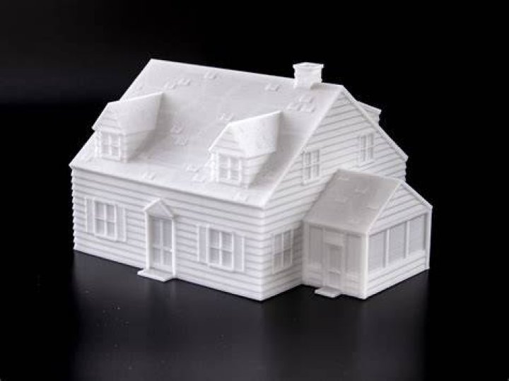 A 3D printed model of the statue of Sir Keith Park which will be erected underneath the Hurricane memorial to complete the Sir Keith Park Memorial at Thames Airfield.