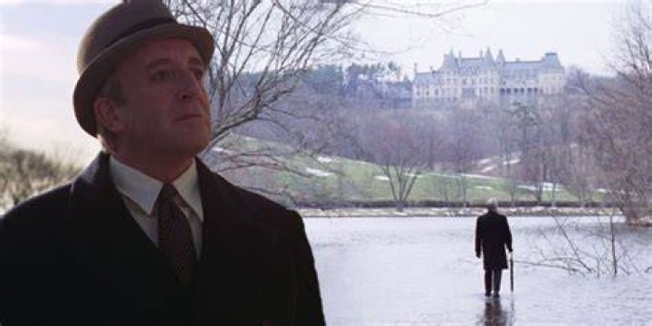 A composite image of Chance from the ending of Being There 