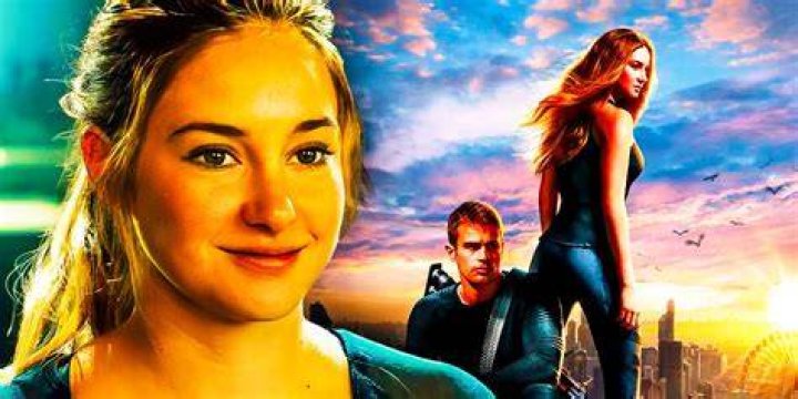 A custom image featuring Shailene Woodley and Theo James in the Divergent movies