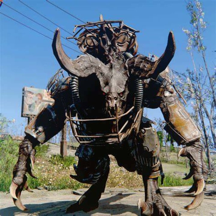 A Deathclaw in Fallout 4
