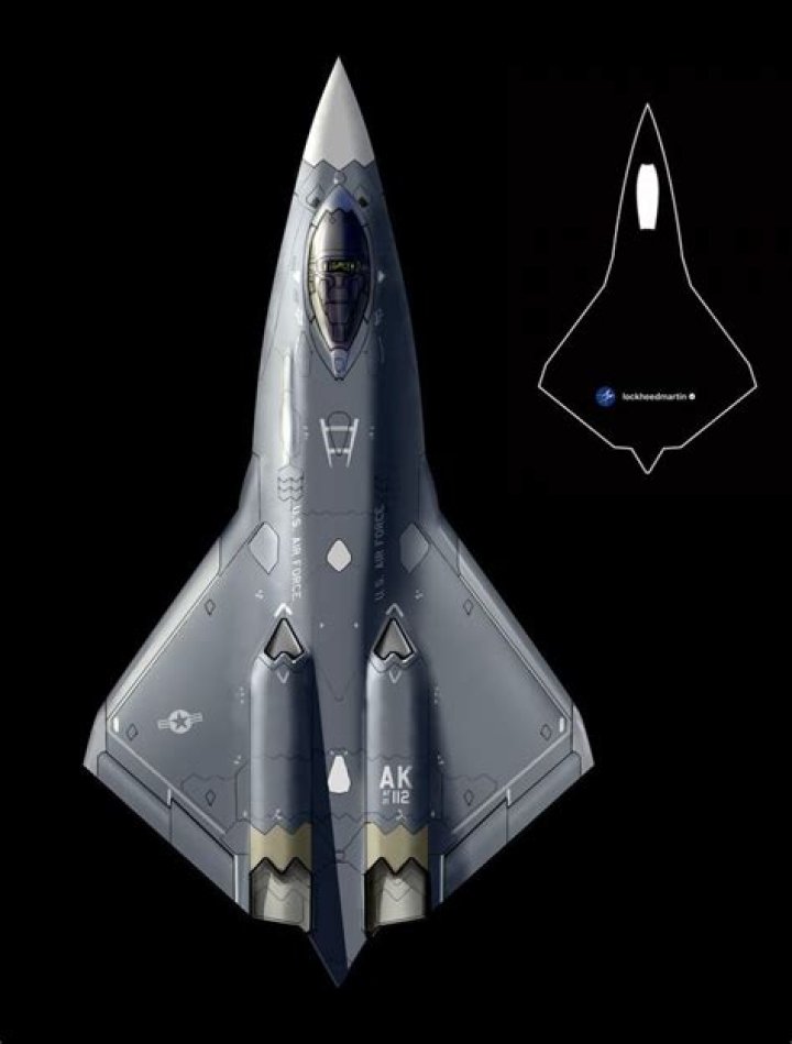 A Lockheed Martin concept image of its proposed sixth-generation combat fighter. Photo / Supplied