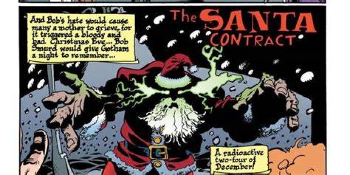 A radioactive Santa rages through Gotham