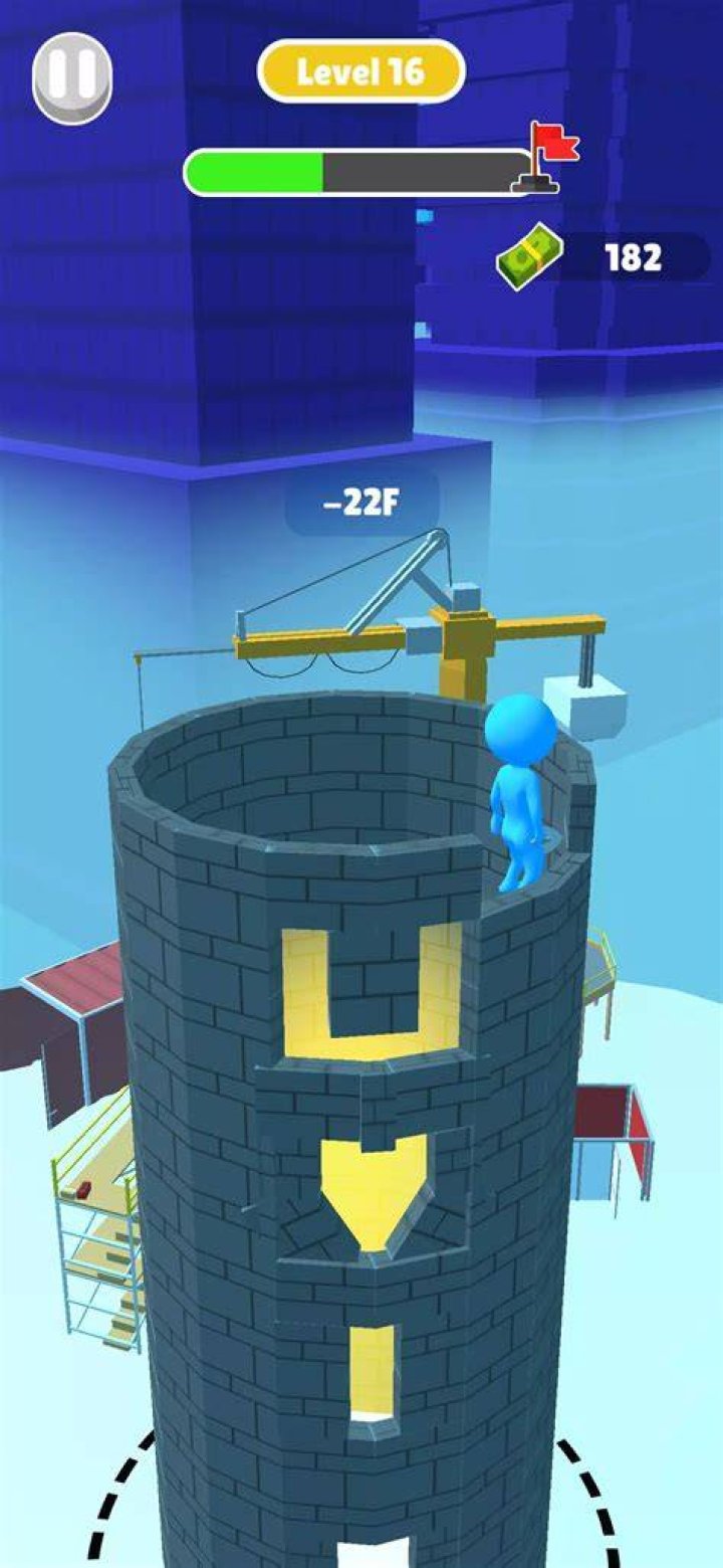 A screenshot of Tower of Hell in Roblox!