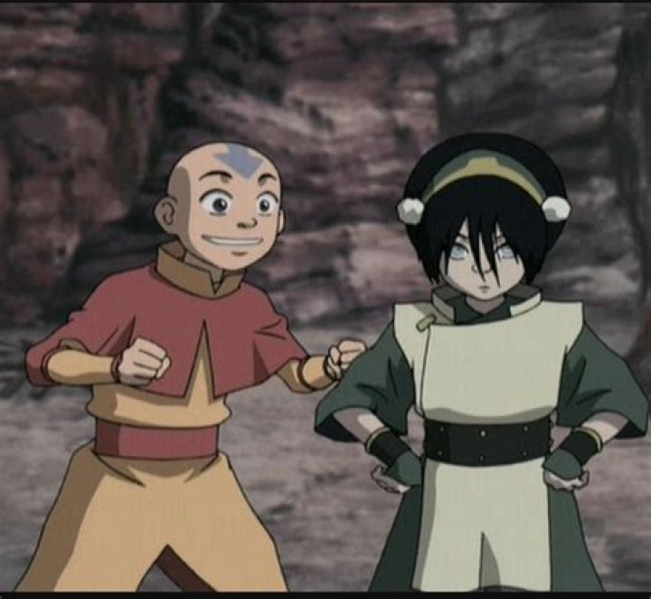 Aang and Toph