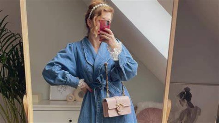 Add A Spin To Your Look With A Denim Coat Dress