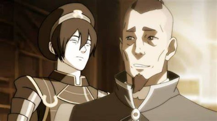 Adult Toph and Sokka Legend of Korra