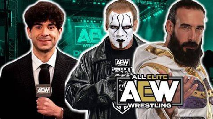 AEW president Tony Khan dressed as Orange Cassidy in AEW