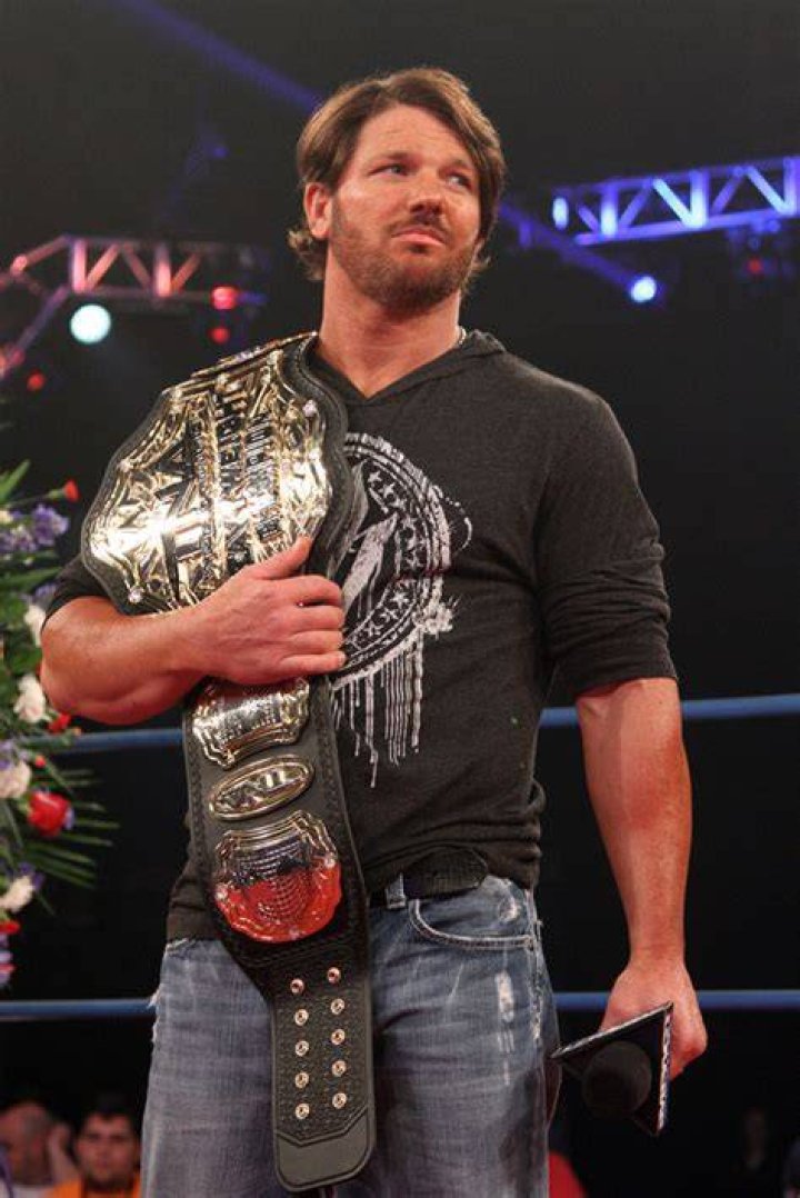 AJ Styles TNA World Champion