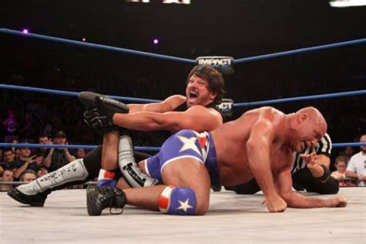 AJ Styles Vs Kurt Angle