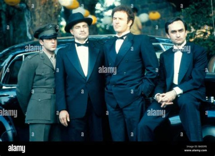 Al Pacino and Marlon Brando in The Godfather