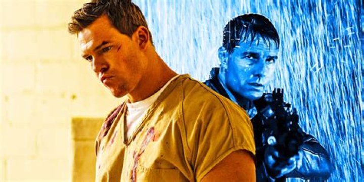 Alan Ritchson Reacher Tom Cruise Reacher in the rain