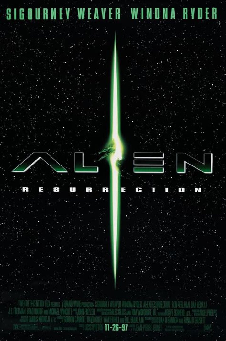Alien Resurrection 1997 Ripley and Newborn