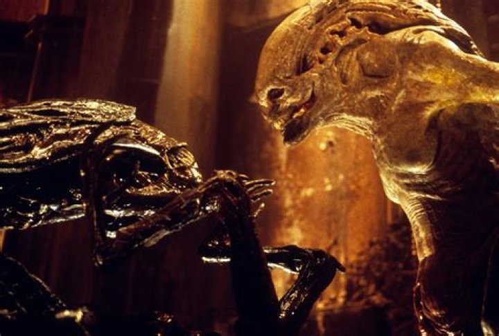 Alien Resurrection Newborn alien disappointed face