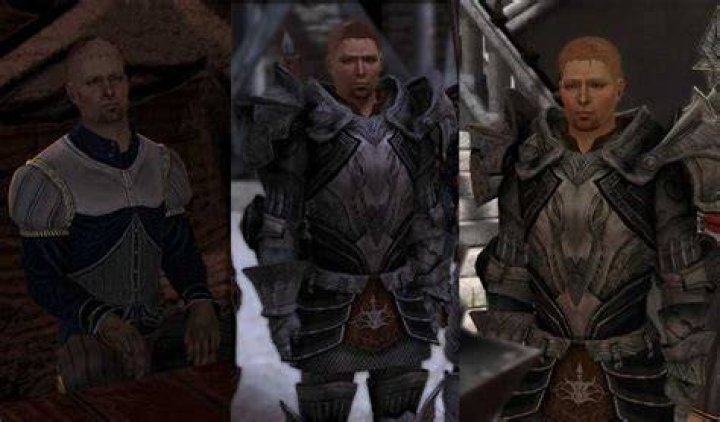 Alistair talks to the Warden at camp