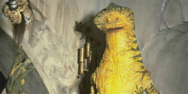 Amanaman the Bounty Hunter in Star Wars Return of the Jedi