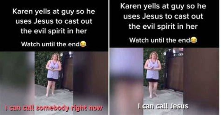 American Man Calls on Jesus During Confrontation With a Karen in Viral TikTok