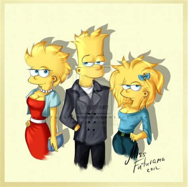 An adult version of Bart Simpson.
