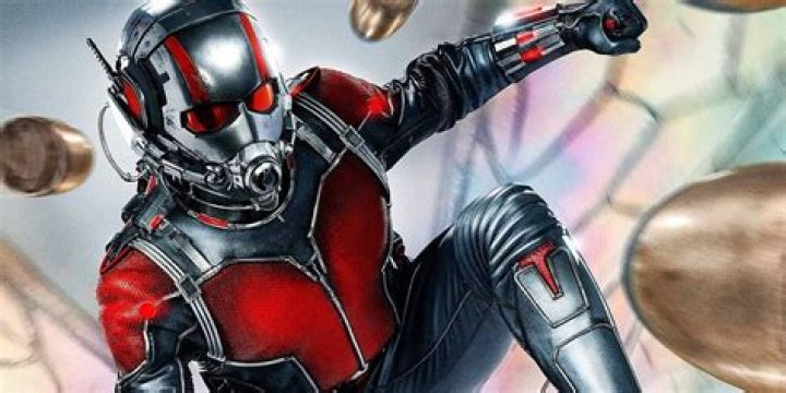 Ant-Man rising his flying ants.