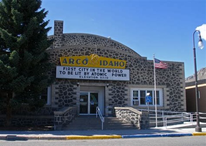 Arco and Atomic City, Idaho first Atomic Power Travel Photos by