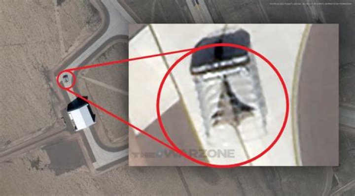 Area 51 photos: Satellite snaps image of top-secret aircraft