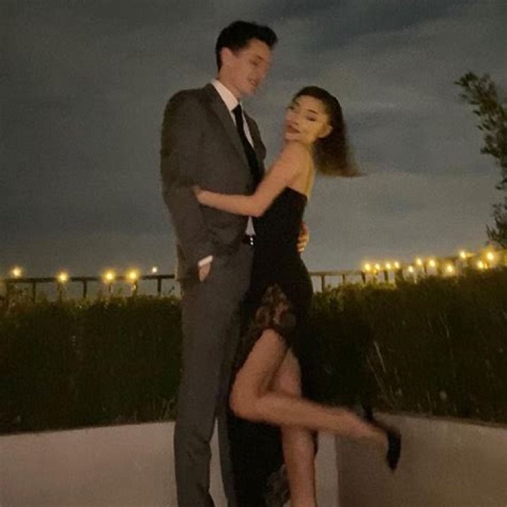 Ariana Grande Shares Rare Photo Kissing Husband Dalton Gomez