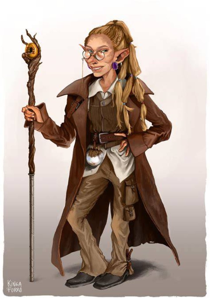 [Art] I painted my gnome wizard, Prisma! r/DnD
