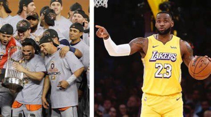 Astros cheating scandal LeBron James calls out MLB commissioner's
