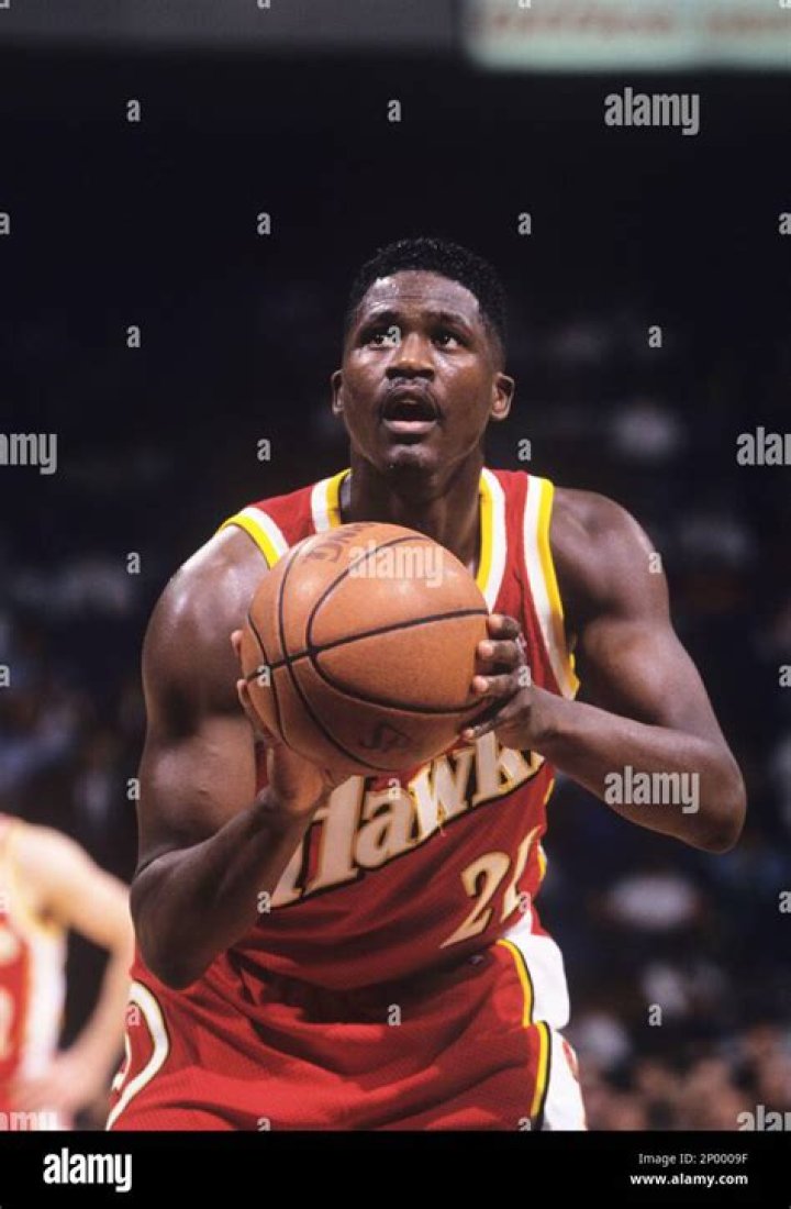 Atlanta Hawks forward Dominique Wilkins