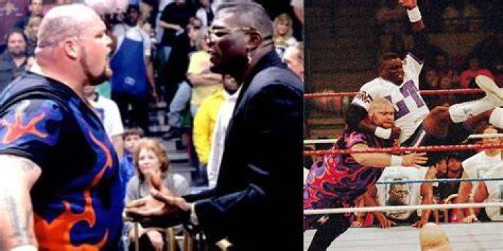 Bam Bam Bigelow Lawrence Taylor WWE Royal Rumble 1995
