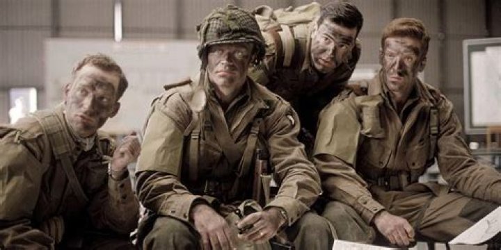 Band of Brothers Platoon sat together