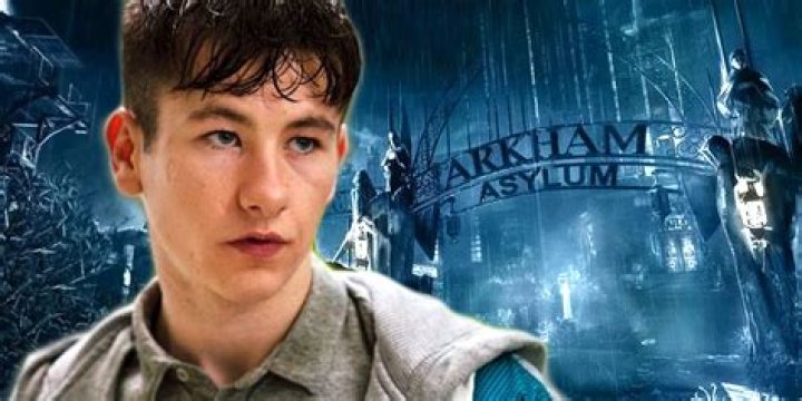 Barry Keoghan at Arkham Asylum in The Batman