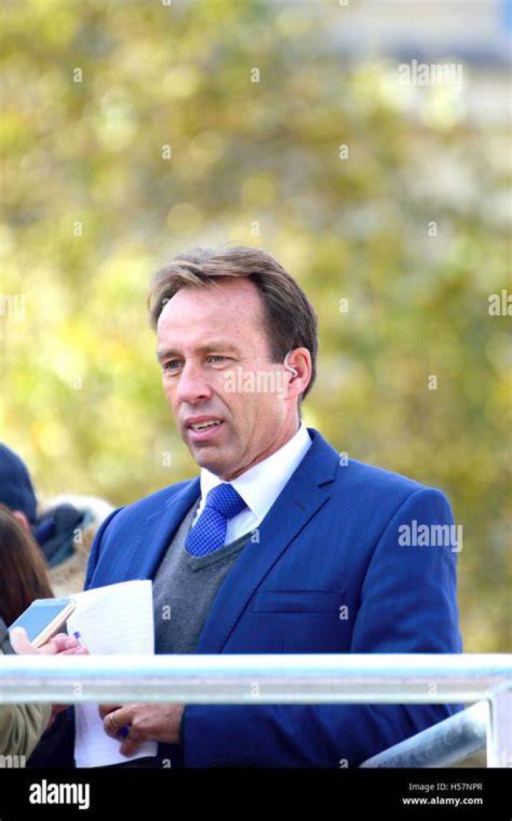 BBC presenter Ben Brown's unfortunate brush with an interview crasher.