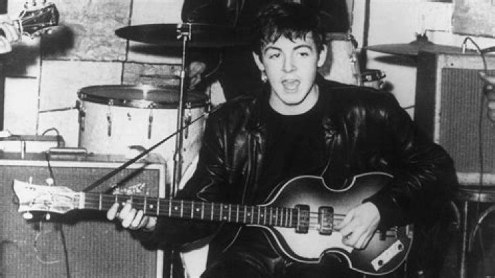 Beatles singer and bass player Paul McCartney holds Julian, son of his colleague John Lennon. Photo / Getty Images.