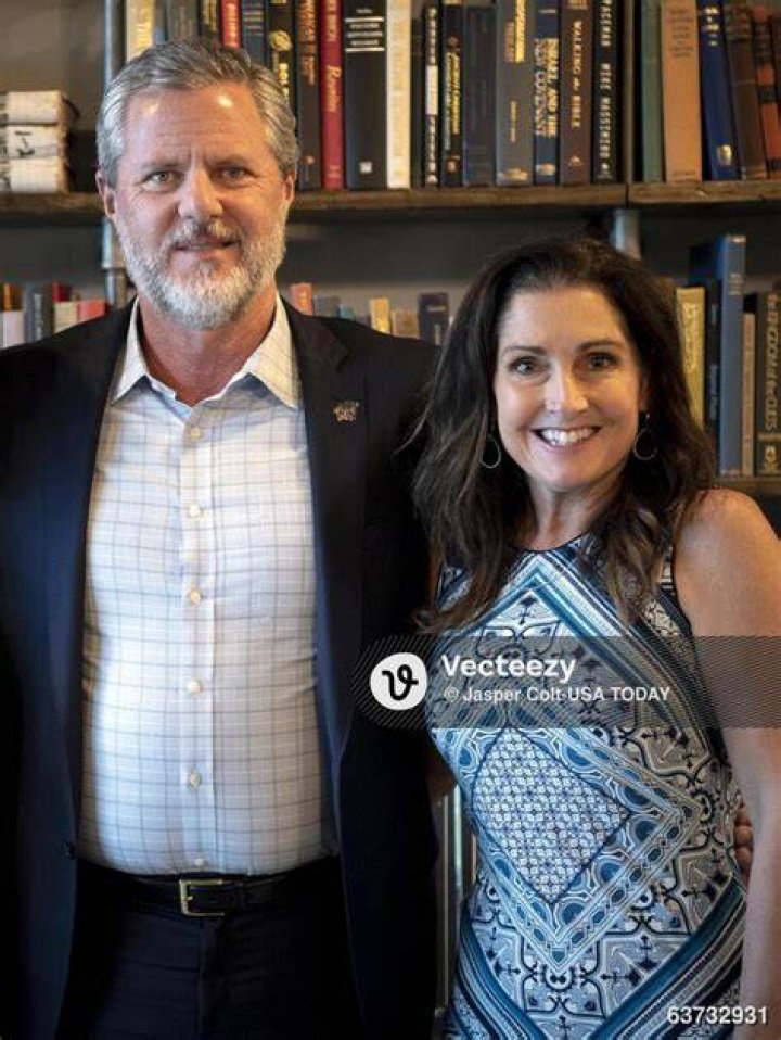 Becki and Jerry Falwell Jr are embroiled in a sex scandal. Photo / AP