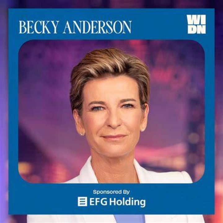 Becky Anderson &bull; Biography & Images