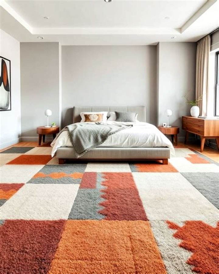 Bedroom carpet yeast. Photo / Daily Mail