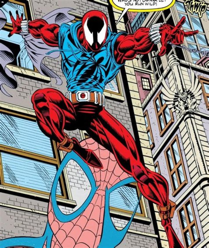 Ben Reilly as Scarlet Spider.