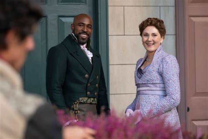 Benedict Bridgerton smiling at the camera in Bridgerton