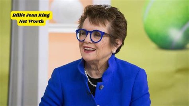 Billie Jean King net worth