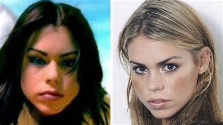 Billie Piper steps out for a stroll with boyfriend Johnny Lloyd and