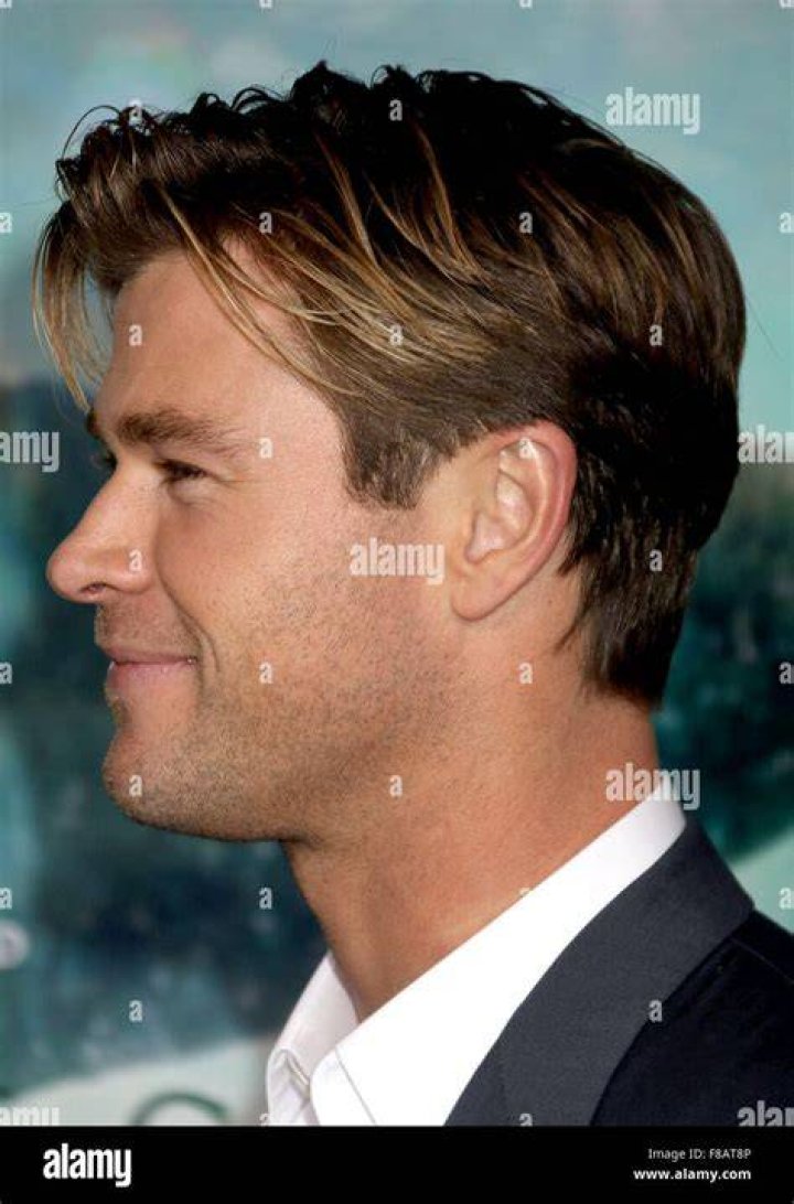 Billy looking to the side in Goliath