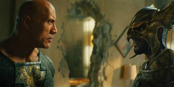 Black Adam and Hawkman argue in Black Adam