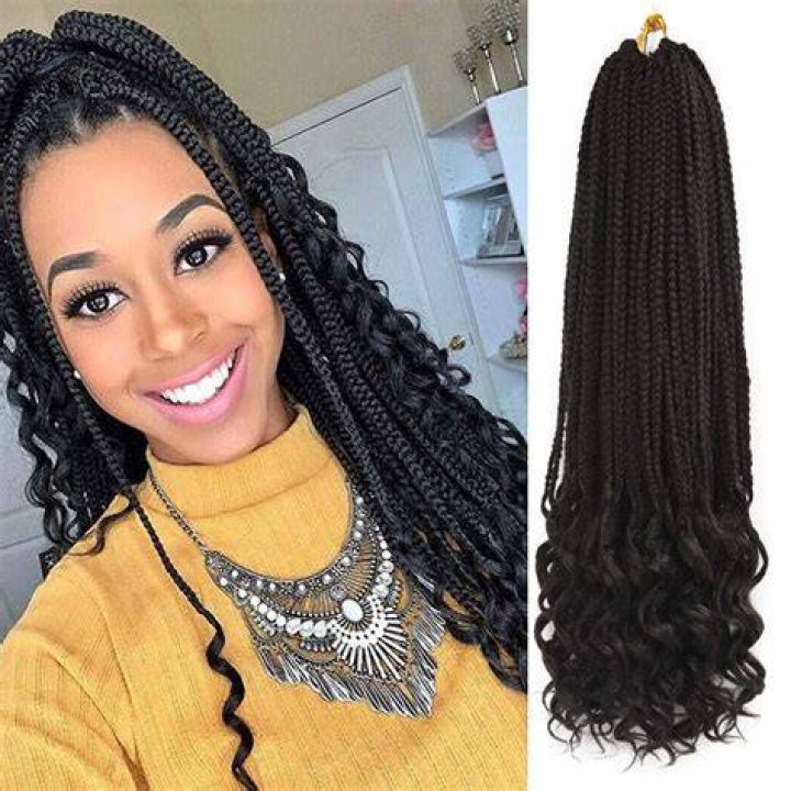 Bohemian Loose Wavy Braids Dheemy Krotchets